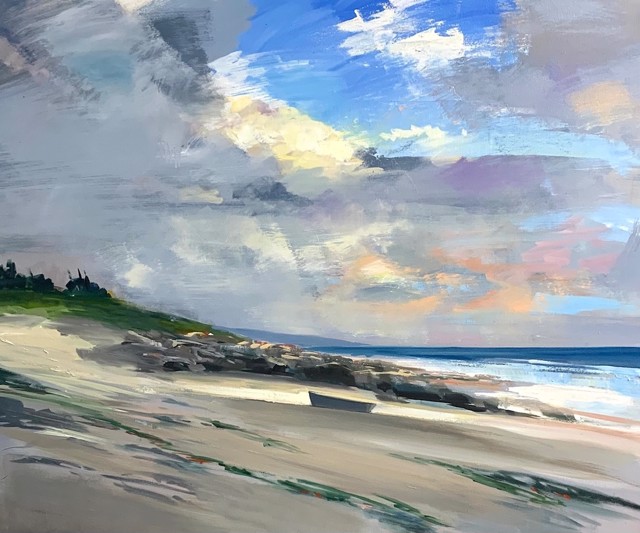 Craig Mooney | Remote Shore | Oil on Canvas | 44" X 54" | Sold