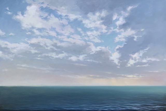 Margaret Gerding | Ocean Sky VI | Oil on Canvas | 40" X 60" | $10,500