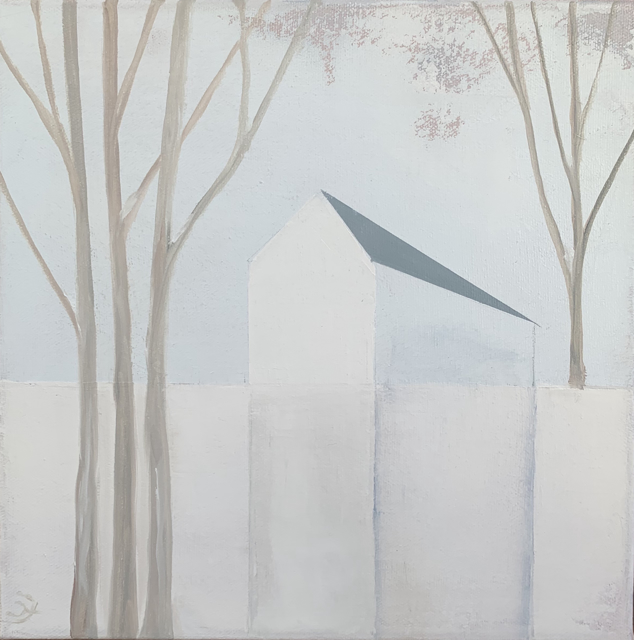 Ingunn Milla Joergensen | Maine Quiet #3 | Oil on Canvas | 10" X 10" | $750