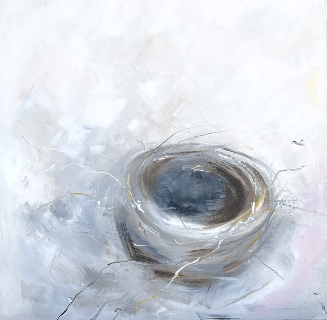 Ingunn Milla Joergensen | Nest #2 | Oil on Canvas | 20" X 20" | $1,900