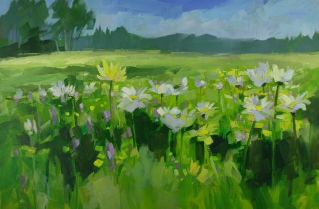 Philip Frey | July Bliss | Oil on Canvas | 24" X 36" | $4,000