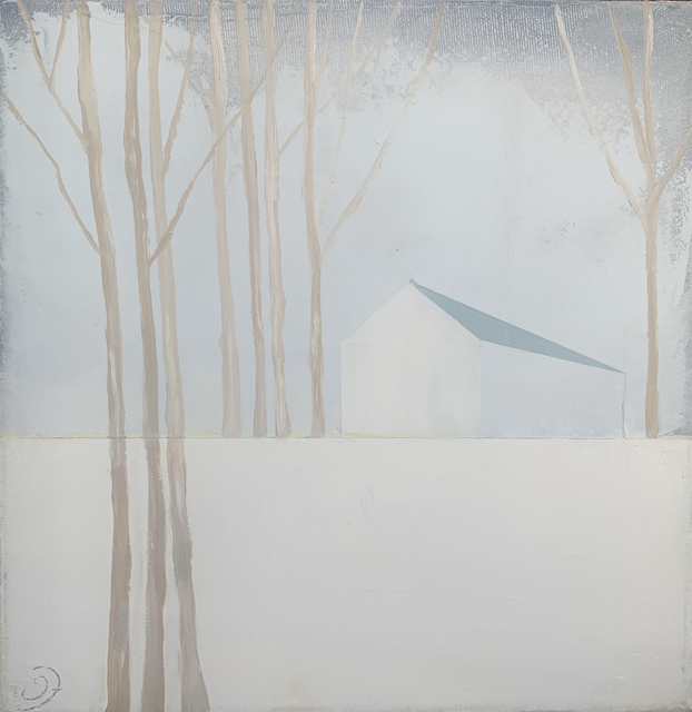 Ingunn Milla Joergensen | Maine Quiet #1 | Oil on Canvas | 10" X 10" | Sold