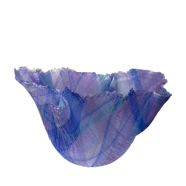Heather Fountain | Amethyst | Glass | 9" X 15" | $3,200
