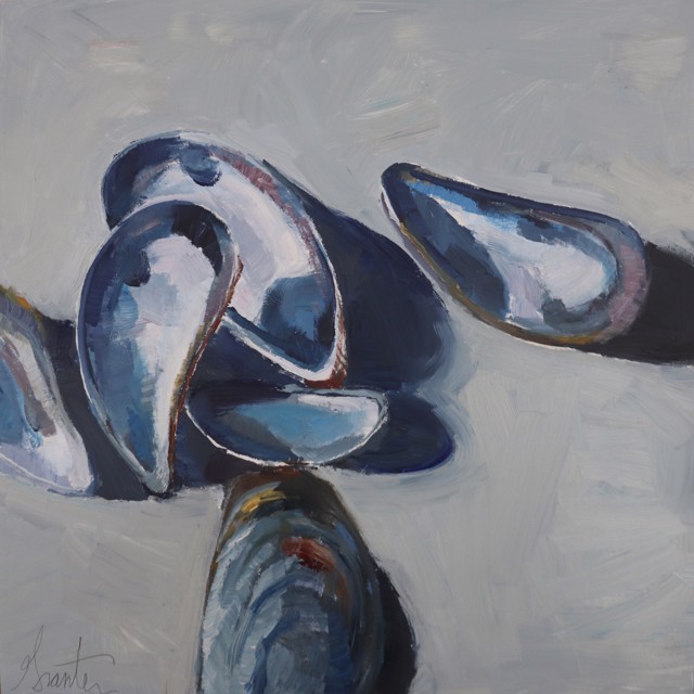 Ellen Welch Granter | Somniorum - Dreams | Oil on Panel | 12" X 12" | $990