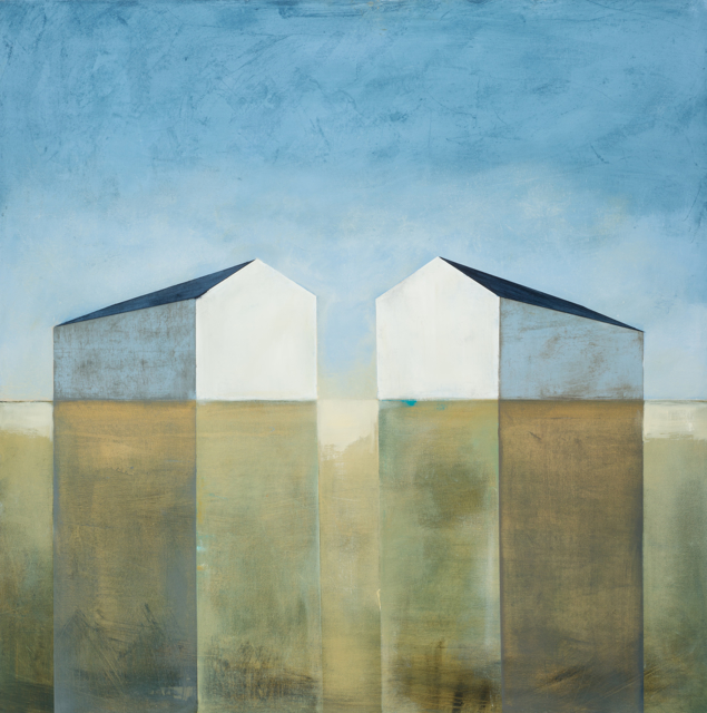 Ingunn Milla Joergensen | Balanced and Grounded | Oil on Canvas | 36" X 36" | Sold