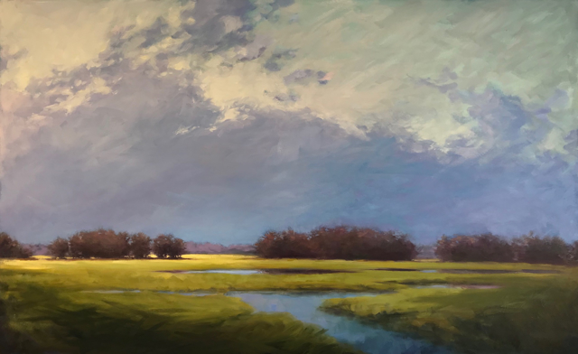 Margaret Gerding | Looking for Spring | Oil on Canvas | 36" X 58" | Sold