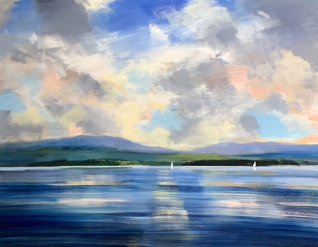 Craig Mooney | Bay Islands | Oil on Canvas | 60" X 72" | Sold