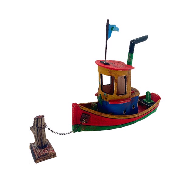 Red Tug Boat