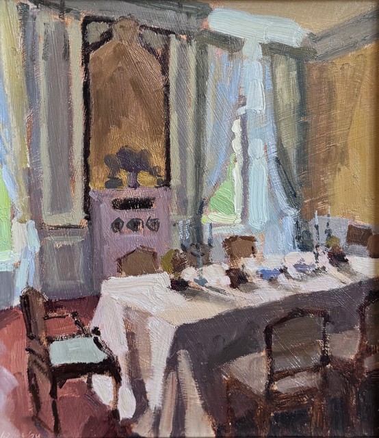 Dining Room at Chateau de conde