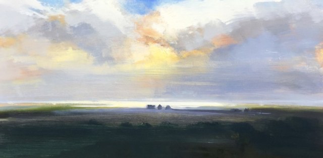 Craig Mooney | Above and Beyond | Oil | 24" X 48" | Sold