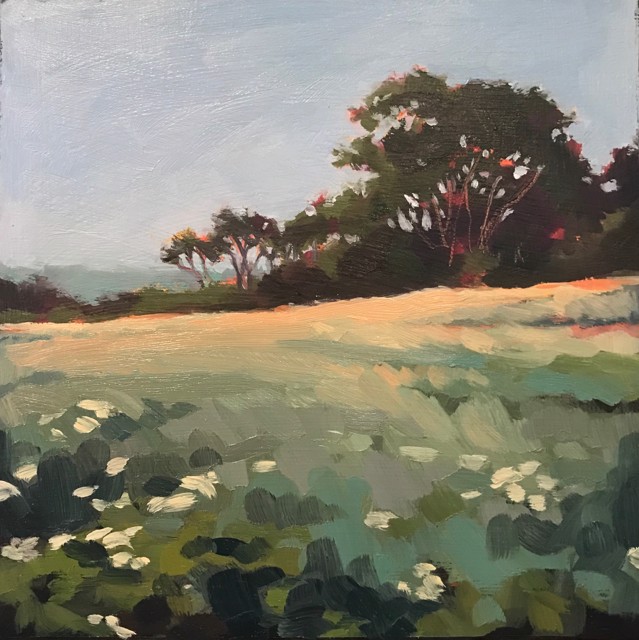 Margaret Gerding | Close to Home - Day 26 | Oil on Panel | 8" X 8" | $850.00