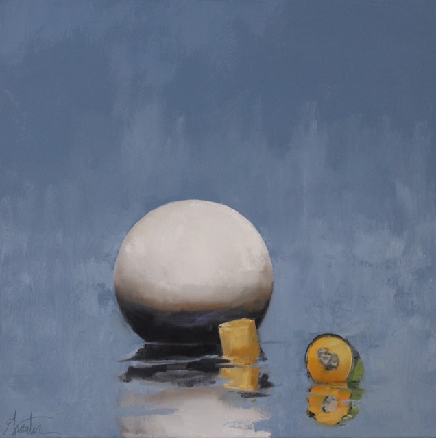 Ellen Welch Granter | Salt | Oil on Canvas | 20" X 20" | Sold