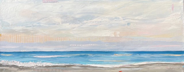 Bethany Harper Williams | Swirling Clouds | Oil on Canvas | 16" X 40" | $2,800