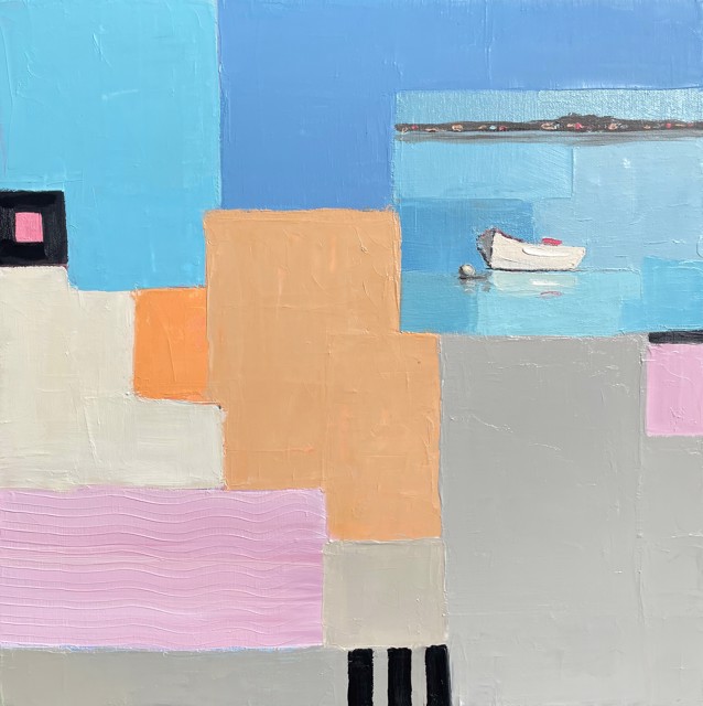 Bethany Harper Williams | Floating | Oil on Canvas | 16" X 16" | $1,100