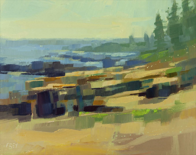 Philip Frey | Just the Surface | Oil | 8" X 10" | $900