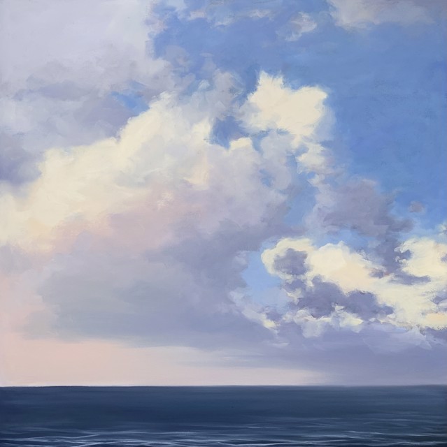 Margaret Gerding | Majestic Sky V | Oil on Canvas | 30" X 30" | $5,000