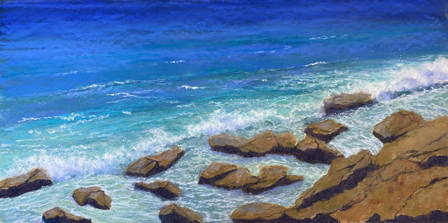 Dina Gardner | Any Given Day - Choice Show 2020 | Pastel | 12" X 24" | $2,000.00