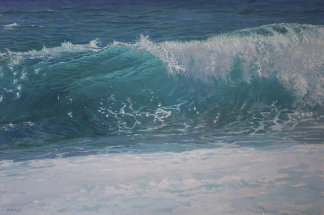 William B. Hoyt | Right Wave | Oil | 24" X 36" | Sold