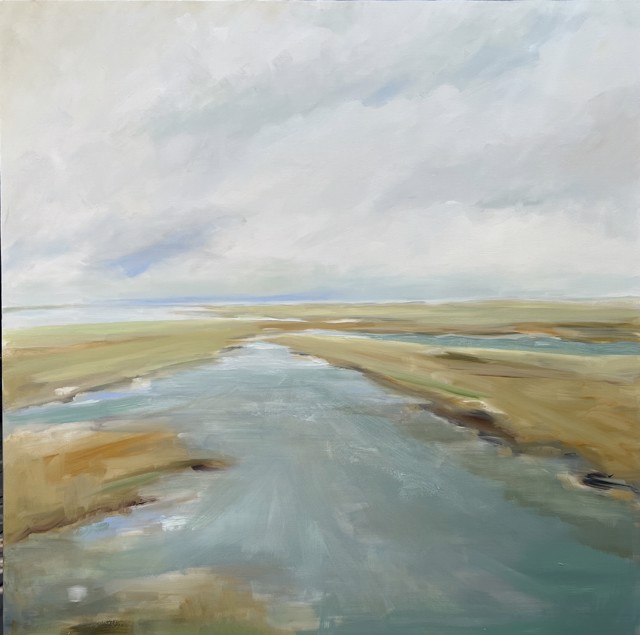 Ingunn Milla Joergensen | Somewhere Very Close | Oil on Canvas | 36" X 36" | $3,700