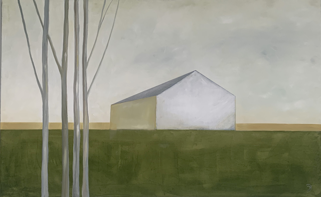 Ingunn Milla Joergensen | Ogunquit Homestead | Oil on Canvas | 30" X 48" | Sold