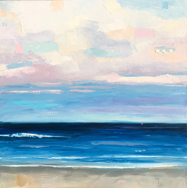 Bethany Harper Williams | I Can See for Miles and Miles | Oil | 35" X 35" | Sold