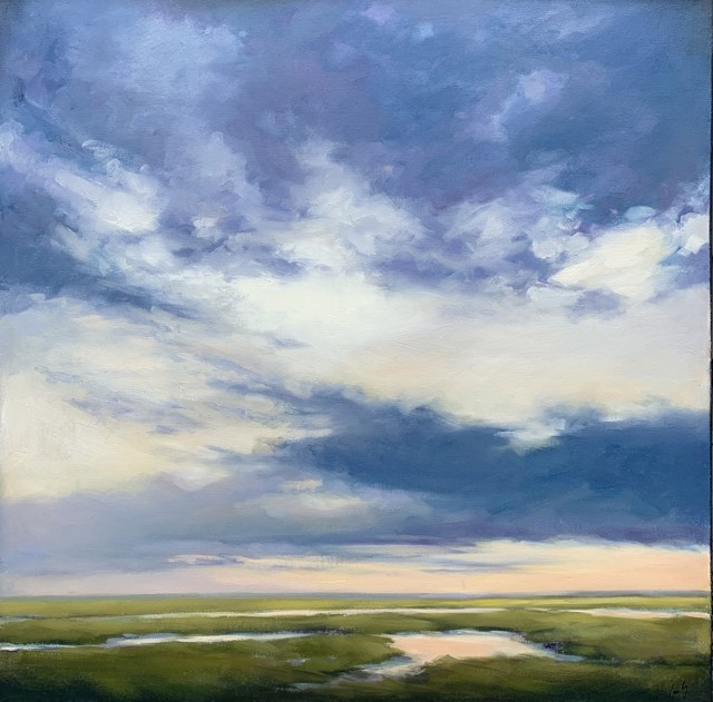 Margaret Gerding | Cloud Study, November 20th | Oil on Canvas | 24" X 24" | Sold