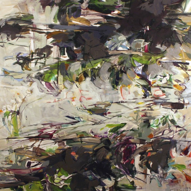 Jeffrey T. Fitzgerald | Thrive | Acrylic on Canvas | 36" X 36" | $3,200