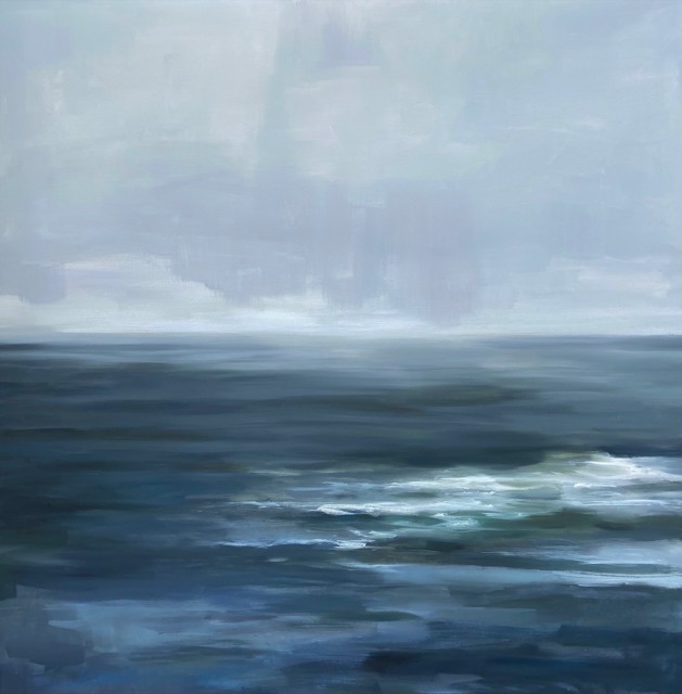 Jill Matthews | Breaking Point | Oil on Canvas | 36" X 36" | $2,950