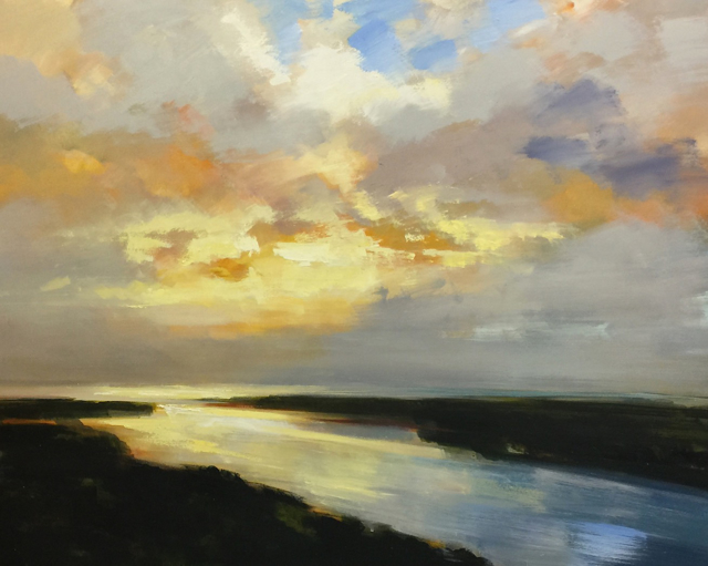 Craig Mooney | Afterglow Haze | Oil on Canvas | 48" X 60" | $10,000