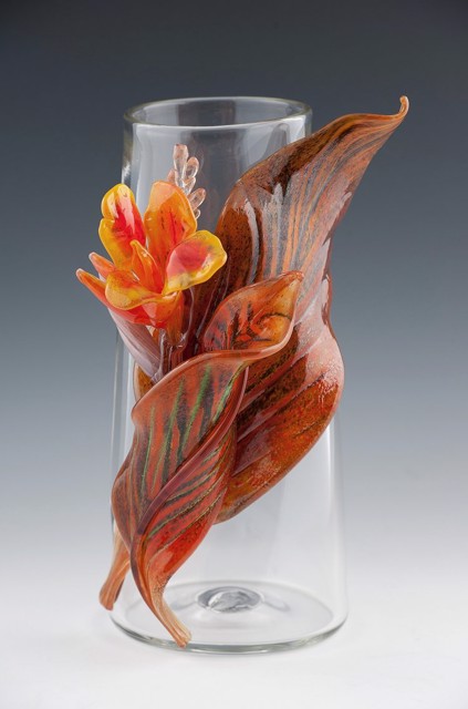 Canna Lily Vase