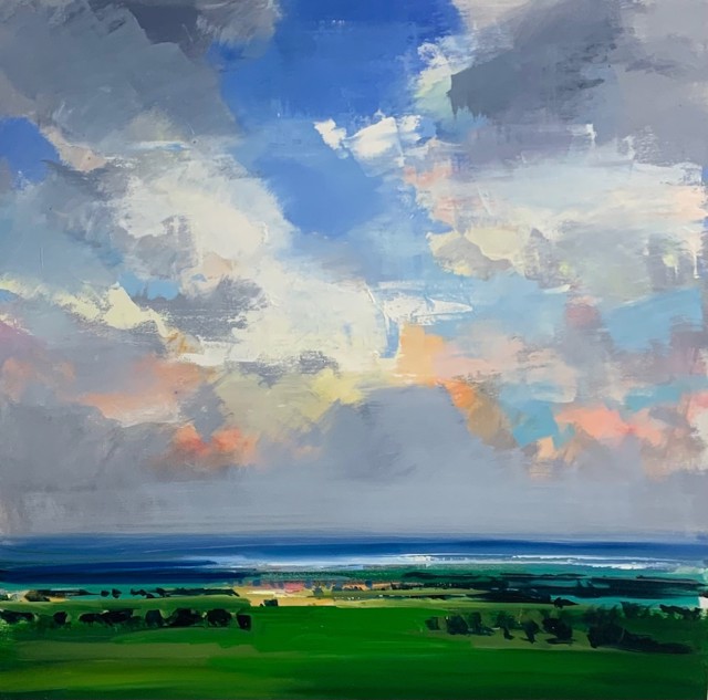 Craig Mooney | Coastal Persuasion | Oil on Canvas | 46" X 46" | $9,000