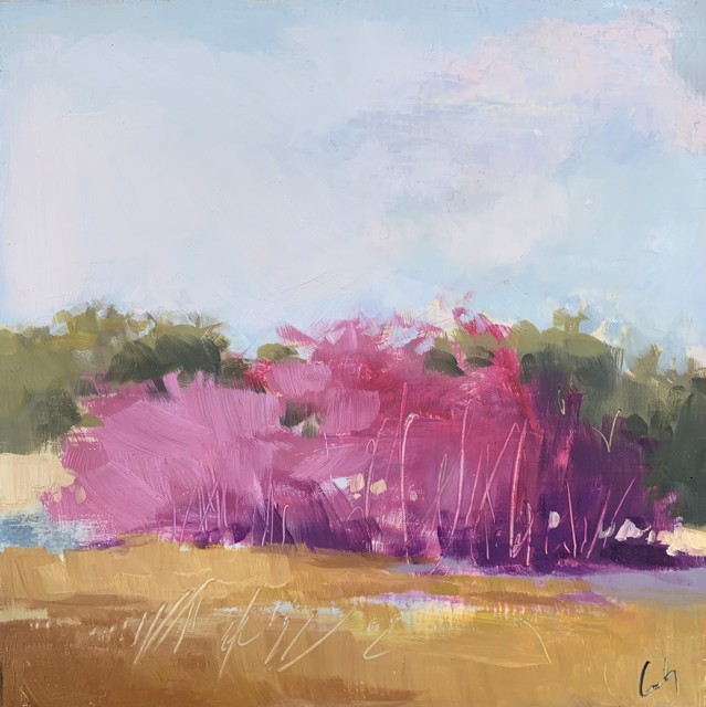 Margaret Gerding | Color Play | Oil on Panel | 8" X 8" | $850