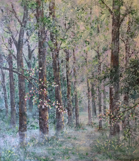 Donald Rainville | Mists at Mousam - Choice Show 2020 | Oil on Board | 28" X 24" | $4,000