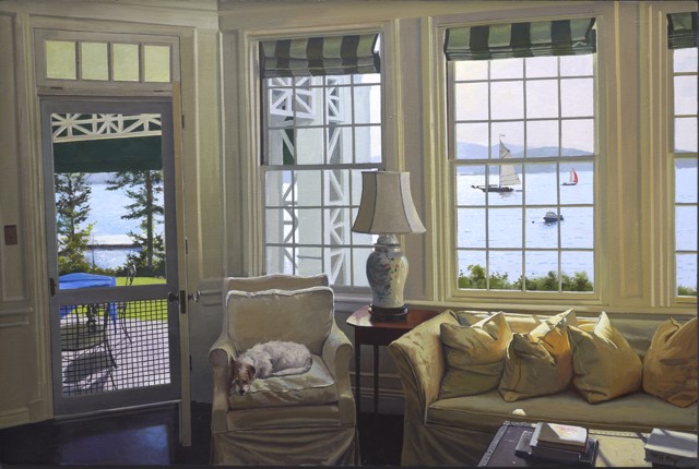 William B. Hoyt | Afternoon Nap | Oil on Panel | 20" X 30" | Sold