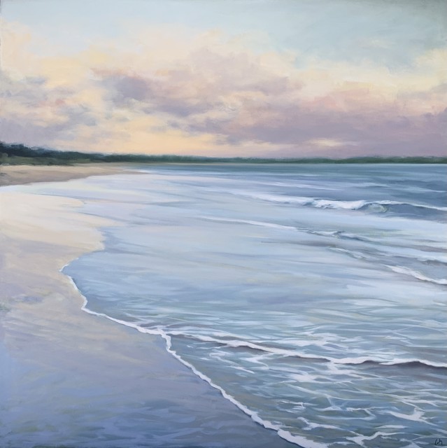 Margaret Gerding | Beach Walk V | Oil on Canvas | 40" X 40" | $7,500