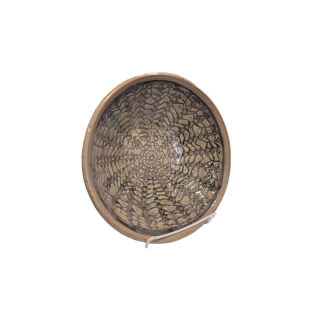 Richard Winslow | Dark Teal Large Bowl | Ceramic | 10.5" X 10.5" | $90