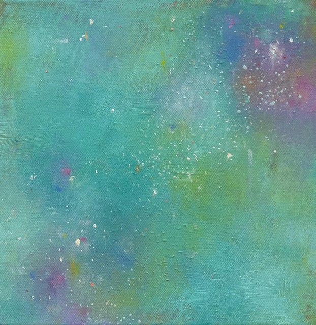 Erika Manning | Love Light I | Oil on Canvas | 12" X 12" | $450