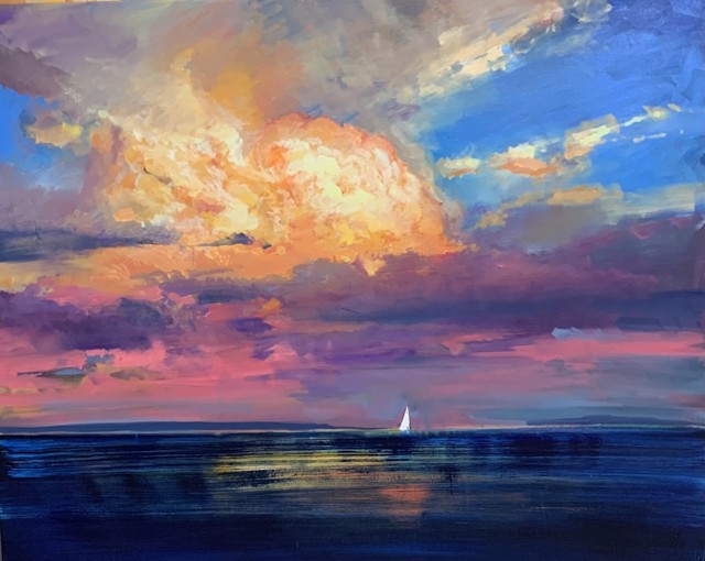 Craig Mooney | Cloud Horizon | Oil on Canvas | 40" X 50" | $8,500