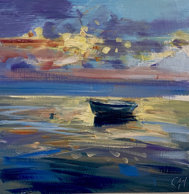 Craig Mooney | Dory | Oil on Panel | 12" X 12" | Sold
