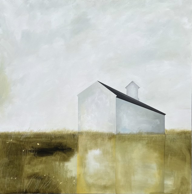 Ingunn Milla Joergensen | On A Meadow | Oil on Canvas | 36" X 36" | Sold