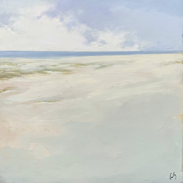 Margaret Gerding | Beach Days | Oil on Panel | 12" X 12" | Sold