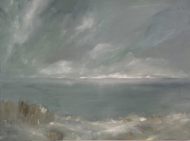 Ingunn Milla Joergensen | Breathe | Oil on Canvas | 36" X 40" | Sold