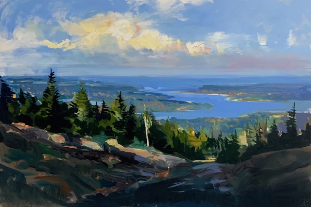 Craig Mooney | Summit Trail | Oil on Canvas | 40" X 60" | Sold