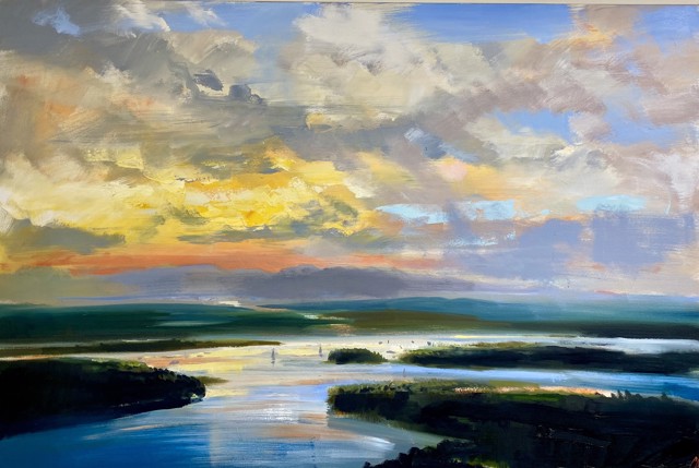 Craig Mooney | Sky Island | Oil on Canvas | 40" X 60" | $9,000