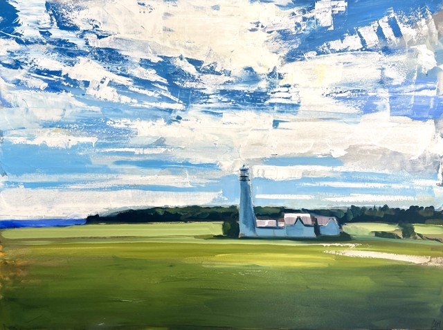 Craig Mooney | Sentinel Sky | Oil on Canvas | 30" X 40" | $5,500