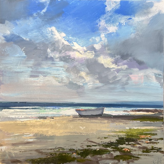 Craig Mooney | Beached | Oil on Canvas | 24" X 24" | $3,300