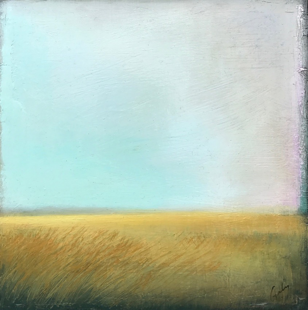 Margaret Gerding | Golden Marsh | Oil on Canvas | 10" X 10" | $1,200
