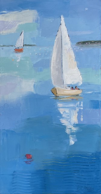 Bethany Harper Williams | Sea Breeze | Oil on Canvas | 30" X 16" | $2,200