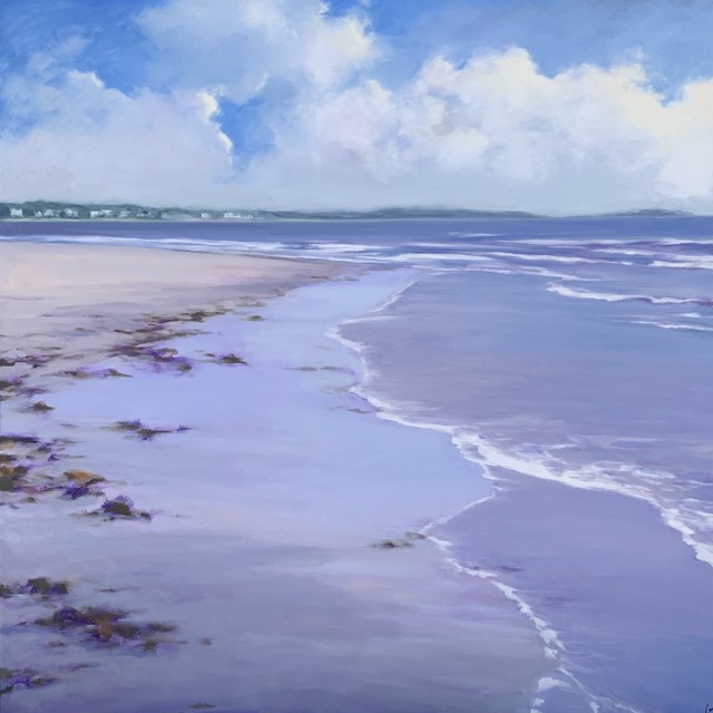 Margaret Gerding | Beach Walk IV | Oil on Canvas | 40" X 40" | $7,500
