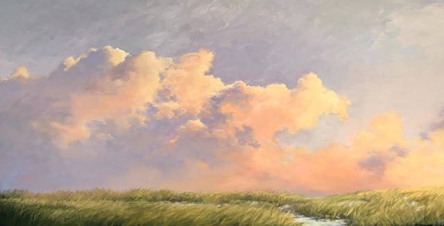 Margaret Gerding | Goose Rocks | Oil on Canvas | 40" X 80" | Sold